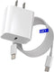 iPhone 15 Charger Fast Charging - 20W USB C Wall Charger Block with 6.6Ft Type C Cable for iPhone 15/15 Pro/15 Pro Max, iPad Pro, Air 5/4, 10th, Samsung Galaxy and Android Phone