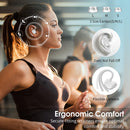 Wireless Earbuds, HiFi Stereo Sport Bluetooth 5.3 Headphones with Earhooks, 48 Hours of Playback