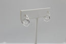 Sterling Silver Double Hoop Earrings