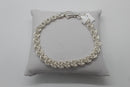 Knotted Sterling Silver Bracelet