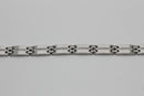 Stainless Steel Cubic Zirconia Link Bracelet