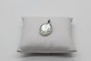 Sterling Silver Cubic Zirconia Large Pendant
