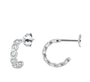 Silver CZ Earrings