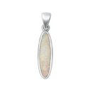 Silver Stone Pendant