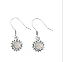 Silver Stone Earring