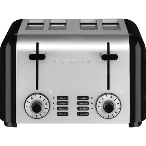 Cuisinart - 4 Slice Compact Stainless Steel Toaster