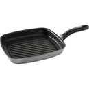 Nordic Ware 11" Aluminum Square Searing Grill Pan - Black