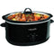 Crock-Pot 8 QT XL Capacity Slow Cooker, Black