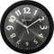 Timekeeper 9" Wall Clock, Black