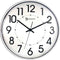 Timekeeper 14" Easy-To-Read Wall Clock, White
