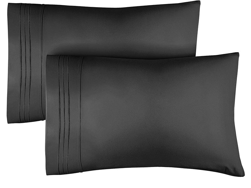 Luxury Microfiber Bed Linens - 2 Pack Pillow Cases
