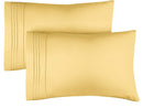 Luxury Microfiber Bed Linens - 2 Pack Pillow Cases