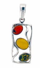 Multi-color Baltic Amber Necklace