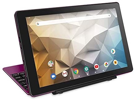 RCA Atlas 10 Pro Tablet, 10" Quad-Core 2GB RAM 32GB Storage IPS HD Touchscreen WiFi Bluetooth with Detachable Keyboard Android 9