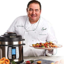 Emeril Everyday Pressure Air Fryer, 5 Pc Accessory Pack, Silver