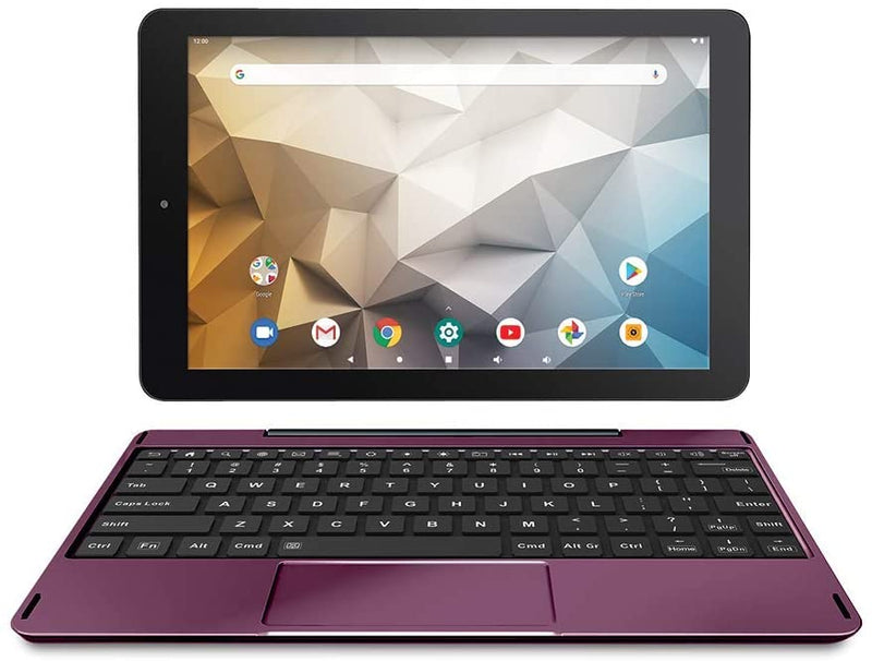 RCA Atlas 10 Pro Tablet, 10" Quad-Core 2GB RAM 32GB Storage IPS HD Touchscreen WiFi Bluetooth with Detachable Keyboard Android 9