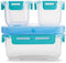 Rubbermaid LunchBlox Leak-Proof Entree Lunch Container Set,, Blue