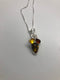 Amber Necklace and Earring Set