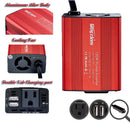 Bapdas 150W Car Power Inverter DC 12V to 110V AC Car Converter with 3.1A Dual USB Car Adapter