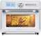 Crownful 19 Quart Air Fryer Toaster Oven, Convection Roaster with Rotisserie & Dehydrator, 10-in-1 Countertop Oven