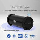 Pyle Surround Portable Bluetooth Speaker Boombox Stereo System, MP3/USB/FM Radio with Auto-Tuning