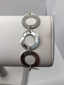 Circle Silver Bracelet