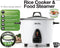 Aroma 20-Cup, Pot-Style Rice Cooker & Food Steamer, White