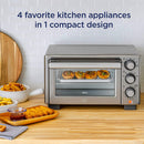 Oster Compact Countertop Stainless Steel Convection Oven With Air Fryer