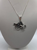 Silver Horse Necklace