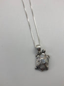 Mother of Pearl Turtle Necklace