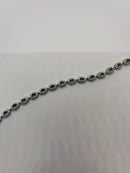 Colored CZ Tennis Bracelet