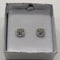 Square CZ Earrings