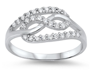 Infinity CZ Ring