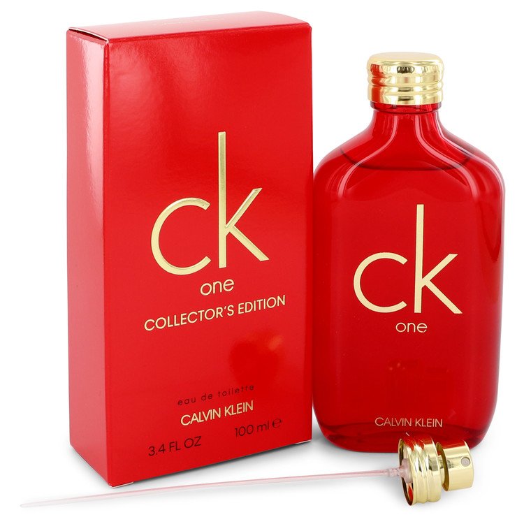 Calvin Klein CK One Cologne Eau De Toilette Spray (Unisex Red Collector's Edition)