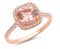 Rose Gold Square Ring