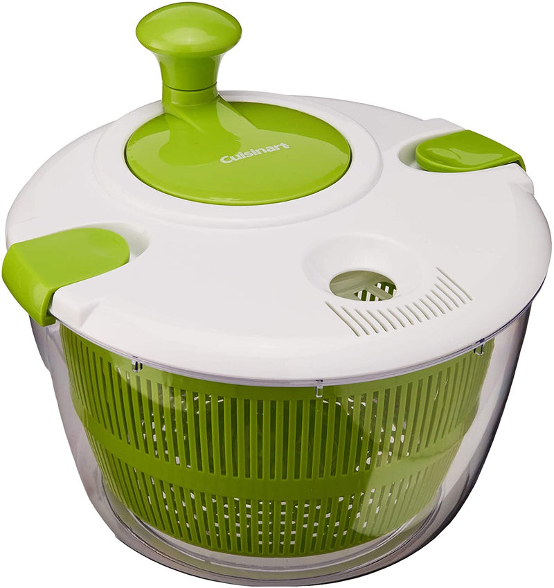 Cuisinart Salad Spinner, Green and White