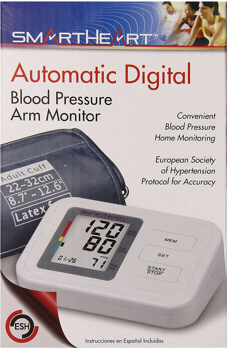 Veridian Healthcare Smartheart Automatic Arm Digital Blood Pressure Monitor