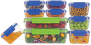 Progressive SnapLock 20-Piece Container Set, Multicolored