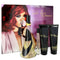 Rihanna Reb'l Fleur Gift Set - 3.4 oz Eau De Parfum Spray + 3 oz Body Lotion + 3 oz Shower Gel + .34 oz Mini EDP Spray